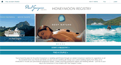 Desktop Screenshot of honeymoon.pgcruises.com